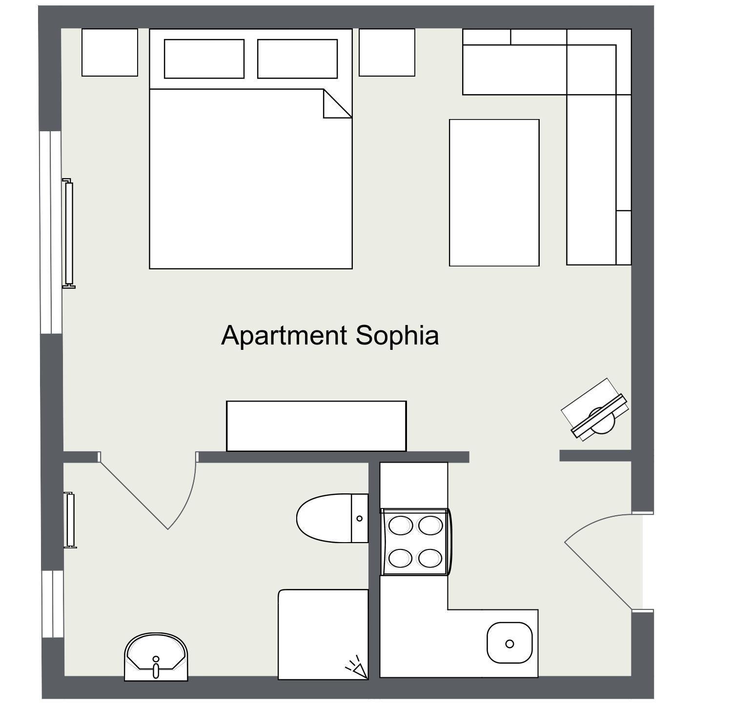 גרוסארל Flo'S Apartment מראה חיצוני תמונה